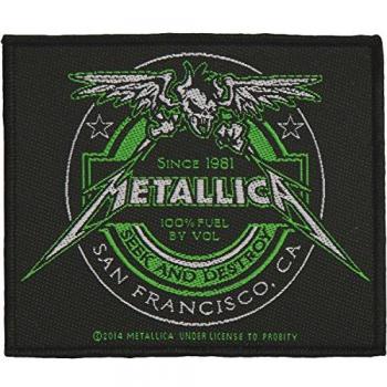 Parche Oficial Metallica - Etiqueta de Cerveza SP2747