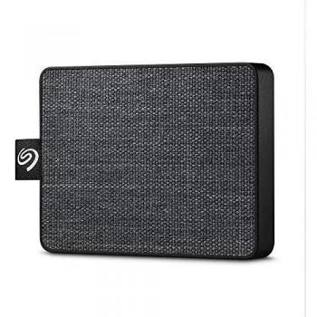 Seagate One Touch SSD STJE1000400 Unidad de estado sólido externa de 1 TB, USB-C, USB 3.0, PC y Mac, 1 año de suscripción Mylio Create, 2 meses de suscripción Adobe CC Photography, Negro