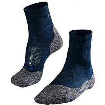 FALKE Men's TK2 Short Cool Hiking Socks - Anti-Blister, Functional Yarn, Blue