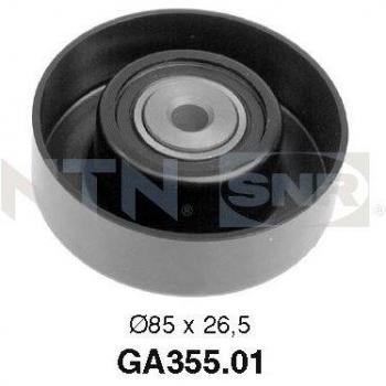 Polea tensora/guía SNR GA355.01 para correa trapezoidal v-ribbed