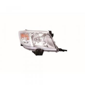Faro delantero ALKAR 2745033 con características de diseño específico para vehículos, óptica clara, homologación ECE, fácil instalación y alta durabilidad