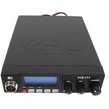 TTi TCB771 - Radio para coches con emisor y receptor, negro