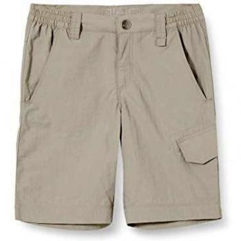 McKinley Baboo II Pantalones Cortos, Grey, 128 Unisex niños
