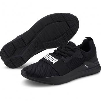 Puma Wired Run Jr Unisex Children's Sneakers Black/White EU 37