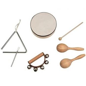 Set de 4 Instrumentos Musicales de Percusión - Egmont Toys