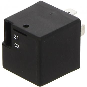 HELLA 4DM 003 360-021 Relé de intermitencia - 12V - 4polos - montaje exterior - electrónico - con soporte