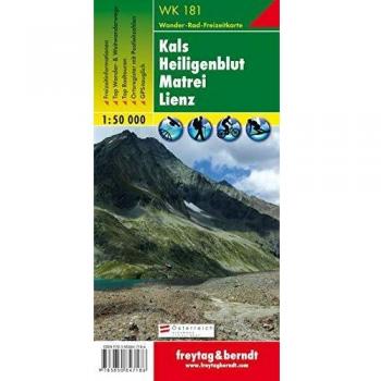 Mapa excursionista Kals-Heiligenblut-Matrei-Lienz 1:50.000