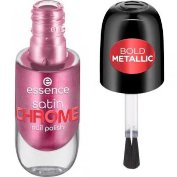 Esmalte de Uñas Satin Chrome Meta Maroon 8ml - Essence