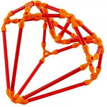 Hape International- Kit de Construcción Creativa Flexistick, Multicolor