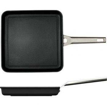 Valira Aire Inducción Plancha, Aluminio, Negro, 23 cm