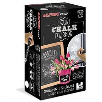 Alpino AR000174 - Estuche 12 rotuladores tiza liquida