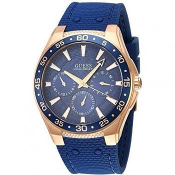Guess Reloj de hombre con esfera azul Atlántico W1171G4