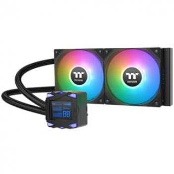 Refrigeración Líquida Todo en Uno Thermaltake LA240-S ARGB 240mm con 2 Ventiladores ARGB Negra