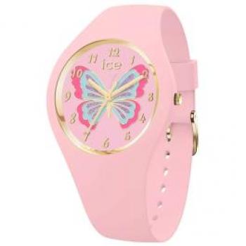 Ice-Watch Fantasia Butterfly Rosy Women's and Kids' Silicone Watch 021955