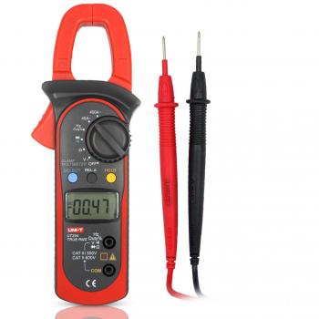 UNI-T UT204 400A DC/AC Medidores de Pinza Multímetro Digital, Capacitancia, Frecuencia, Resistencia Auto Range 600 V Tensión Continuidad Zumbador