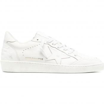 Golden Goose Men's Ball Star Sneakers in White, Size 42 (UK 8) - GMF00117F004170