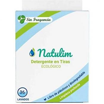 Natulim - Detergente en Tiras para Lavadora