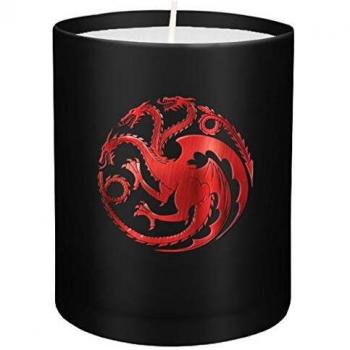 Game of Thrones: House Targaryen Large Glass Candle