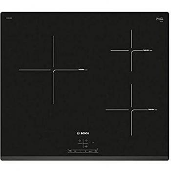Bosch Hogar PUC631BB2E Serie | 4 - placa de inducción, 3 zonas de cocción, 60 cm, color negro