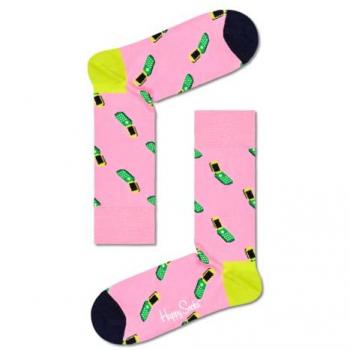 Calcetines Altos Happy Socks Call Me Maybe - Estampado de Teléfonos Móviles - Talla 36-40 Unisex Adulto