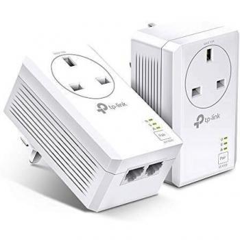 Adaptador de red CPL TP-Link TL-PA7027P KIT 1000 Mbit/s Ethernet Blanco 2 piezas