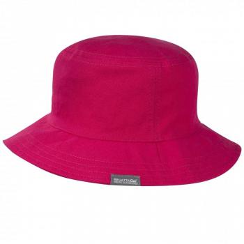 Regatta Boys & Girls Cruze II Cotton Wide Brim Summer Bucket Hat