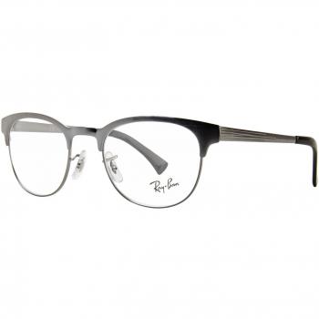 Ray-Ban 6317, Monturas de Gafas Unisex-Adulto, Negro, 51