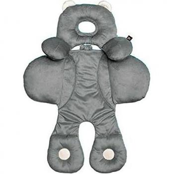 BEN-BAT | Reductor Silla Coche Bebé | Reductor Baby Support Pink Grey | Color Rosa y Gris | Reversible | SUJECIÓN ÓPTIMA | Reductor para Silla de Paseo
