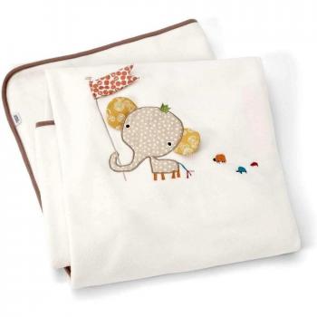 Mamas Papas & ZAM Bee Zee Manta de forro polar para niño
