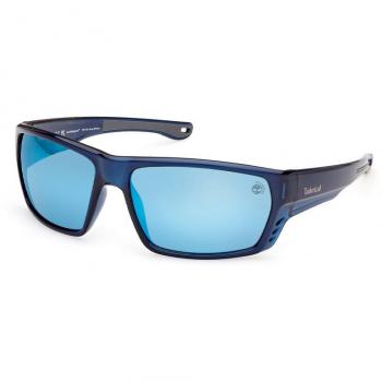 Timberland Blue Polarized Sunglasses TB00002-90D, Blue male, Sizes: 64 MM