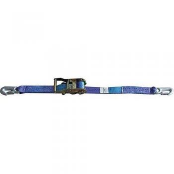 Correa de amarre R-Zurrgurt 2 piezas con gancho K, longitud 6 m, ancho 35 mm, capacidad de carga 1000/2000 daN
