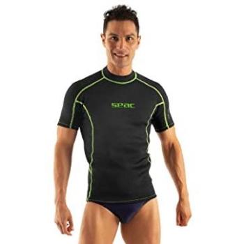 Seac Fit Short - Camiseta de neopreno de manga larga de 2 mm, adecuada como protector térmico para buceo y surf