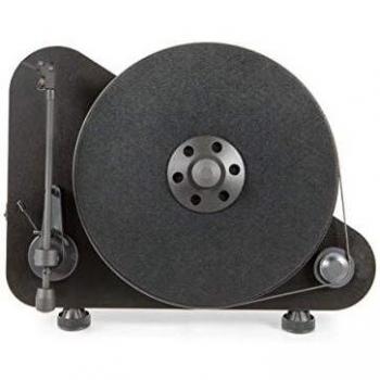 Pro-Ject VTE Tocadiscos a Posicionamiento Vertical, Izquierda, Negro