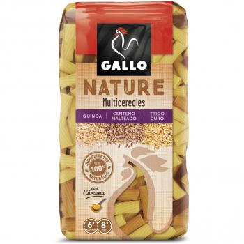 GALLO Nature macarrones con quinoa, centeno y trigo paquete 400 gr