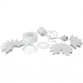 Lámpara de Techo Colgante Esférica Blanca LOTUS