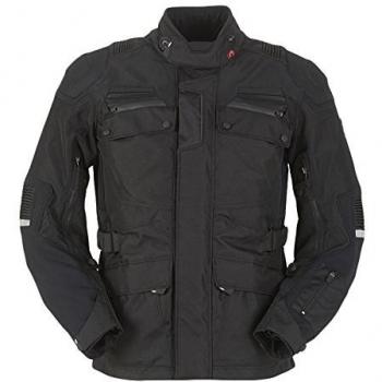 6244-1 Furygan Shield 3 in 1 Textile Motorcycle Jacket XXL Black