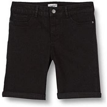 Only Onlsun Anne K Mid Long Shorts Bj15268-3 Pantalones Cortos, Black, M para Mujer