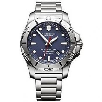 Victorinox INOX Reloj para Hombre Analógico de Cuarzo con Brazalete de Acero Inoxidable V241782