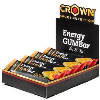 Barritas Energéticas de Gominola Veganas con Cafeína Sabor Melocotón - Caja de 12 Unidades