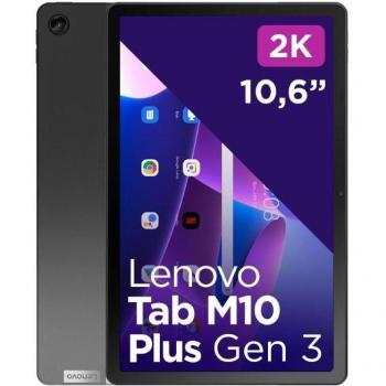 Lenovo Tab M10 Plus (3rd Gen) 10.6 Tablet 128GB Storage, 4GB RAM, Qualcomm Snapdragon 680, Wi-Fi 5 (802.11ac), Android 12, Gray