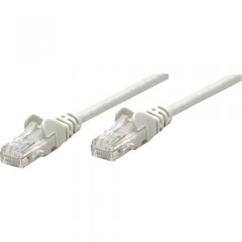 Cable de red patch Cat5e Intellinet RJ45 1.0 metro 3 ft color gris