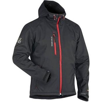 Blaklader Waterproof Hooded Wind Jacket Gray S