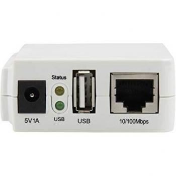 Servidor de Impresión Inalámbrico N y Ethernet de 1 Puerto USB - 802.11 b/g/n - StarTech.com
