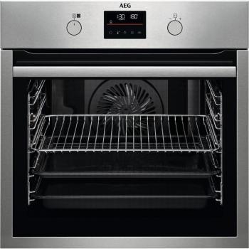 AEG BPS35516XM Horno Multifunción Pirolítico PlusSteam 71L A+ Acero Inoxidable 60 cm