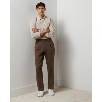 Pantalón sport un pliegue classic fit de hombre Dustin