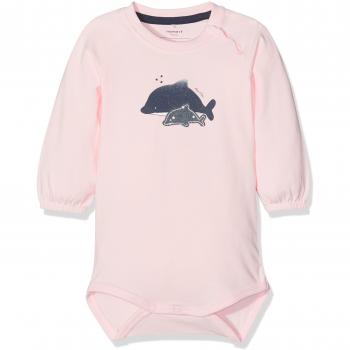 NAME IT Nitfatma Ls Mznb, Body para Bebés, Rosa