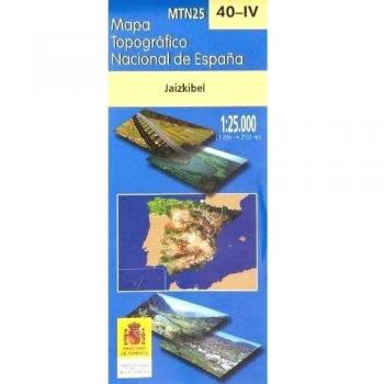 Mapa jaizkibel 40-IV 1:25000