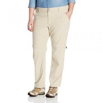 Columbia Saturday Trail II Knee Pant AL8672 Shorts Largos, Mujer, Blanco