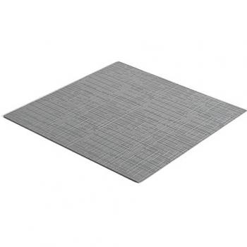 Esterilla antideslizante para cajones Emuca, efecto net, longitud 2000x48cm, plástico, gris