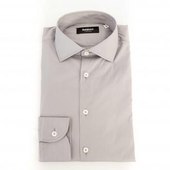 Baldinini Trend Gray Cotton Shirt - M